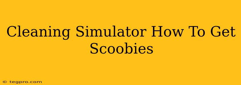 Cleaning Simulator How To Get Scoobies