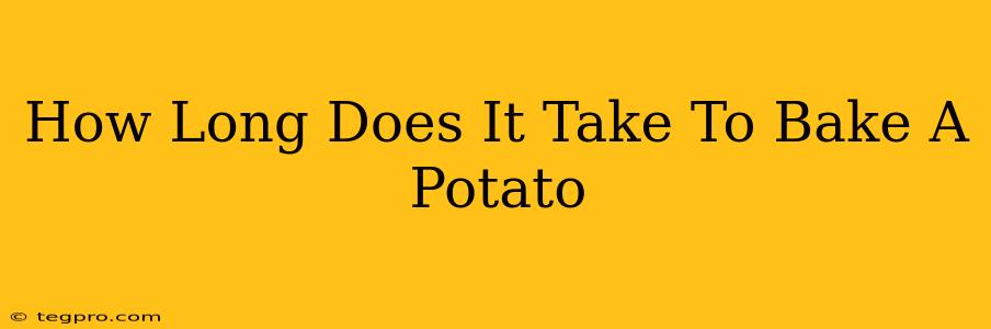 How Long Does It Take To Bake A Potato