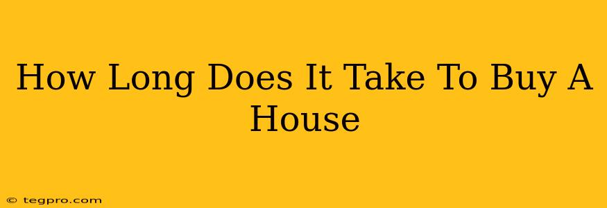 How Long Does It Take To Buy A House