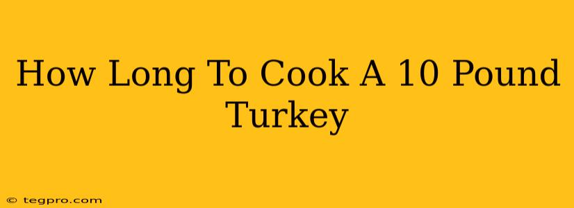 How Long To Cook A 10 Pound Turkey