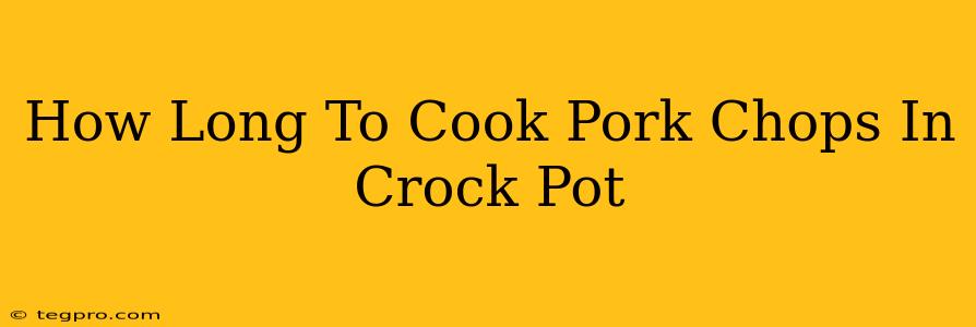 How Long To Cook Pork Chops In Crock Pot