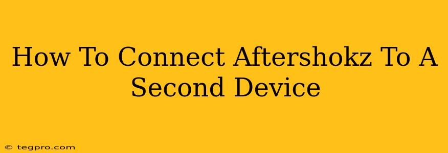 How To Connect Aftershokz To A Second Device