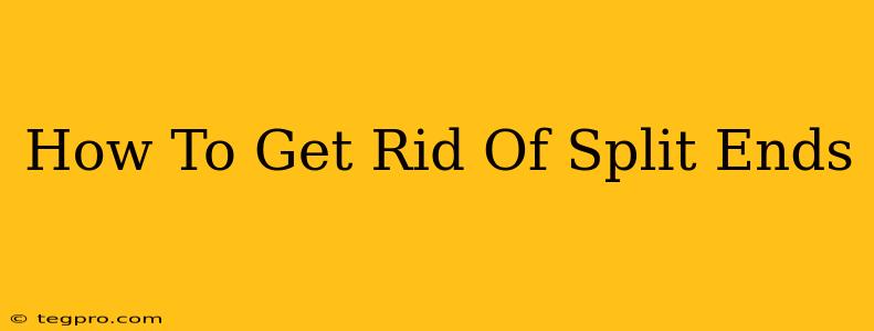 How To Get Rid Of Split Ends