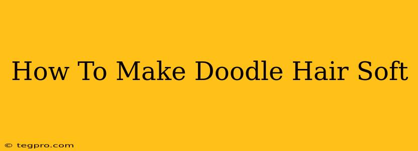 How To Make Doodle Hair Soft