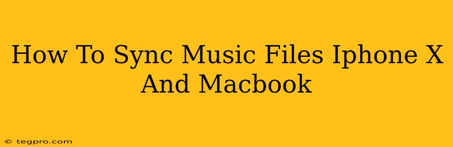 How To Sync Music Files Iphone X And Macbook