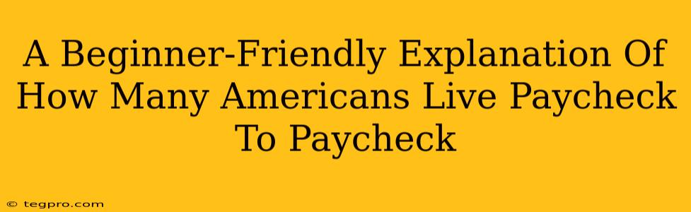 A Beginner-Friendly Explanation Of How Many Americans Live Paycheck To Paycheck