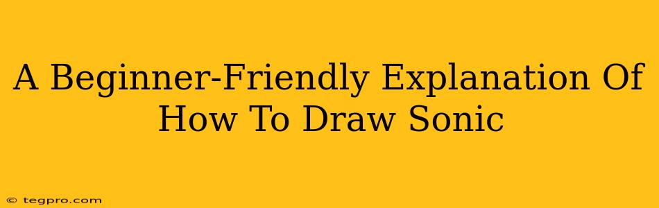 A Beginner-Friendly Explanation Of How To Draw Sonic