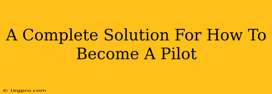 A Complete Solution For How To Become A Pilot