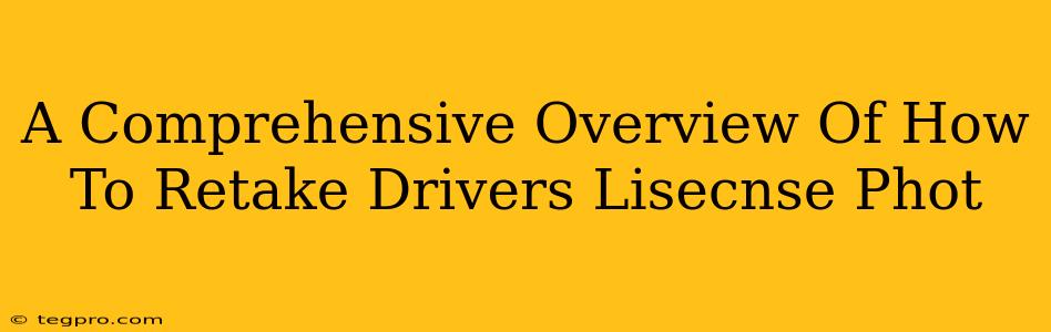 A Comprehensive Overview Of How To Retake Drivers Lisecnse Phot