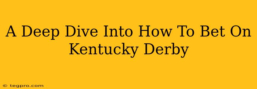 A Deep Dive Into How To Bet On Kentucky Derby