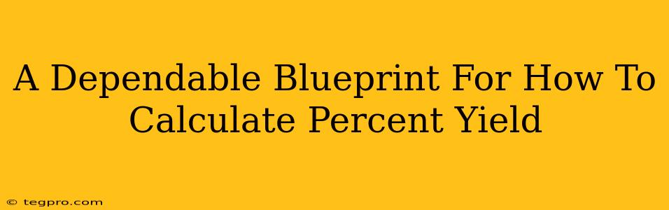 A Dependable Blueprint For How To Calculate Percent Yield