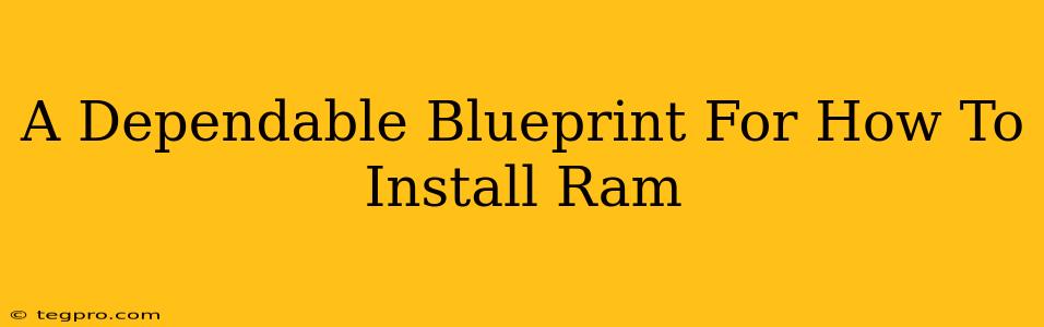 A Dependable Blueprint For How To Install Ram
