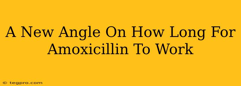 A New Angle On How Long For Amoxicillin To Work