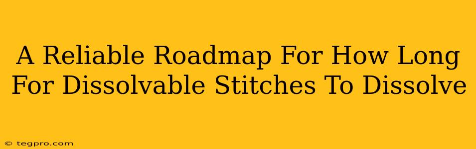 A Reliable Roadmap For How Long For Dissolvable Stitches To Dissolve