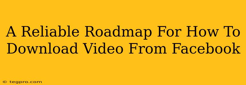 A Reliable Roadmap For How To Download Video From Facebook