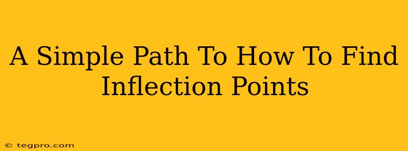 A Simple Path To How To Find Inflection Points