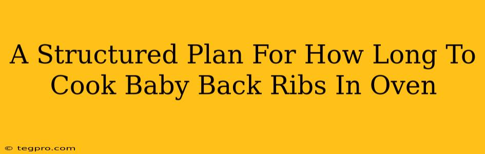 A Structured Plan For How Long To Cook Baby Back Ribs In Oven