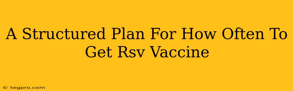 A Structured Plan For How Often To Get Rsv Vaccine