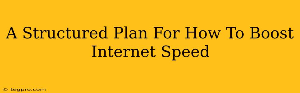 A Structured Plan For How To Boost Internet Speed