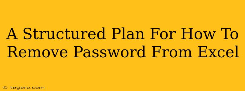 A Structured Plan For How To Remove Password From Excel