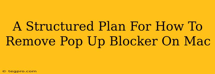 A Structured Plan For How To Remove Pop Up Blocker On Mac