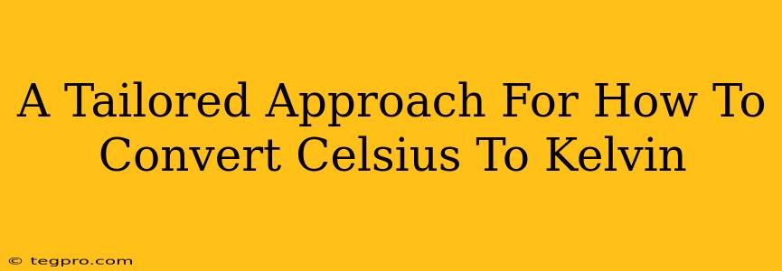 A Tailored Approach For How To Convert Celsius To Kelvin
