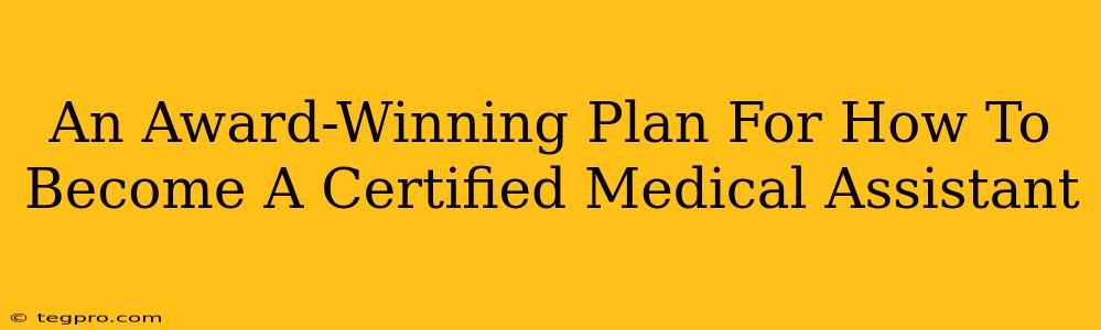 An Award-Winning Plan For How To Become A Certified Medical Assistant