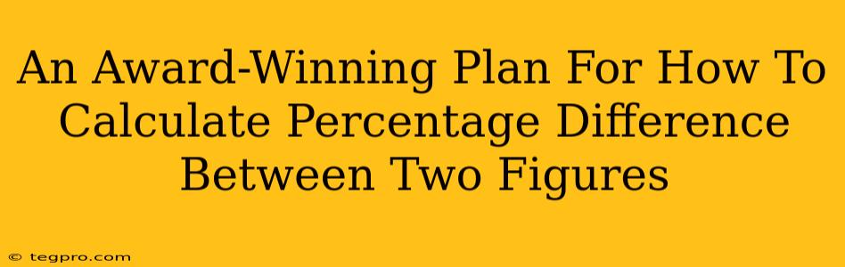 An Award-Winning Plan For How To Calculate Percentage Difference Between Two Figures