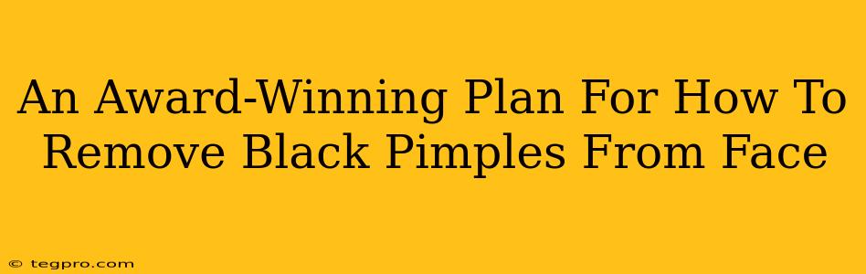 An Award-Winning Plan For How To Remove Black Pimples From Face