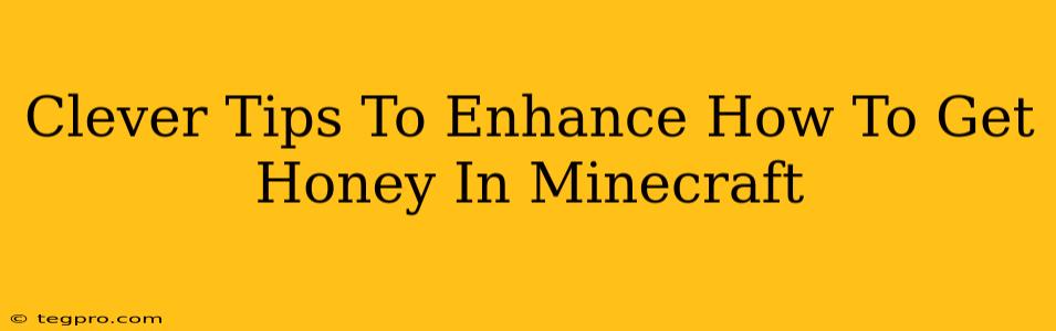 Clever Tips To Enhance How To Get Honey In Minecraft