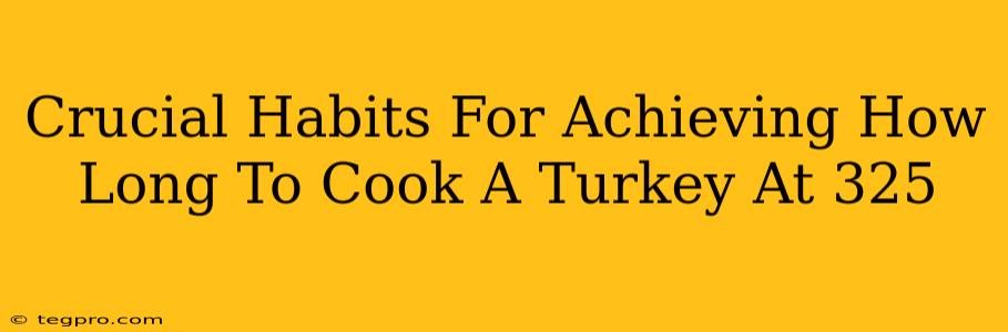 Crucial Habits For Achieving How Long To Cook A Turkey At 325