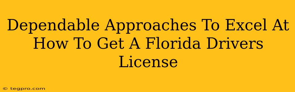 Dependable Approaches To Excel At How To Get A Florida Drivers License