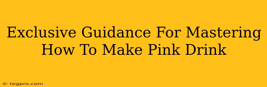 Exclusive Guidance For Mastering How To Make Pink Drink