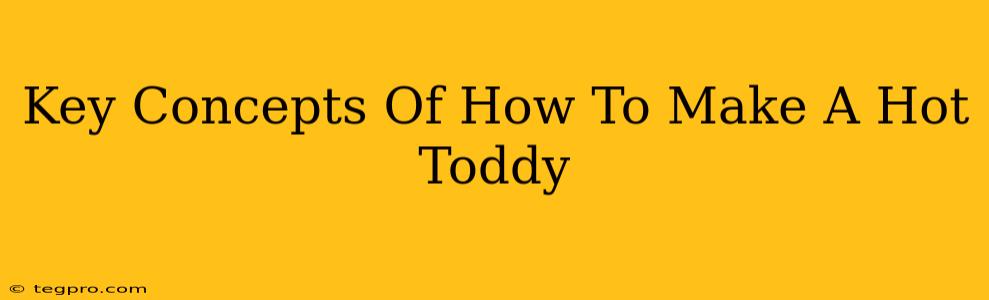 Key Concepts Of How To Make A Hot Toddy