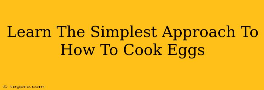 Learn The Simplest Approach To How To Cook Eggs