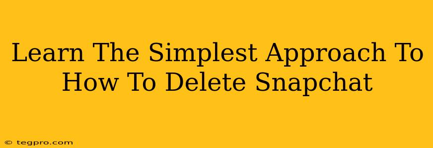 Learn The Simplest Approach To How To Delete Snapchat