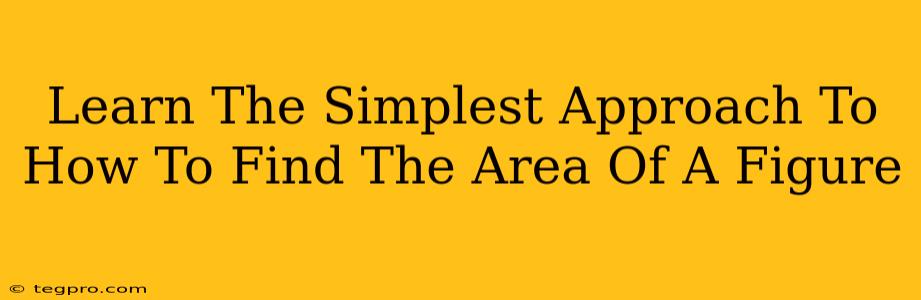 Learn The Simplest Approach To How To Find The Area Of A Figure