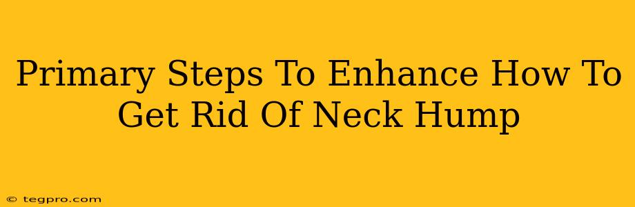 Primary Steps To Enhance How To Get Rid Of Neck Hump