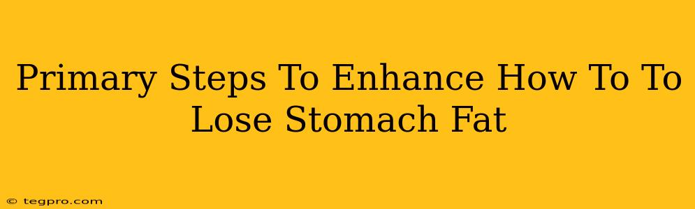 Primary Steps To Enhance How To To Lose Stomach Fat
