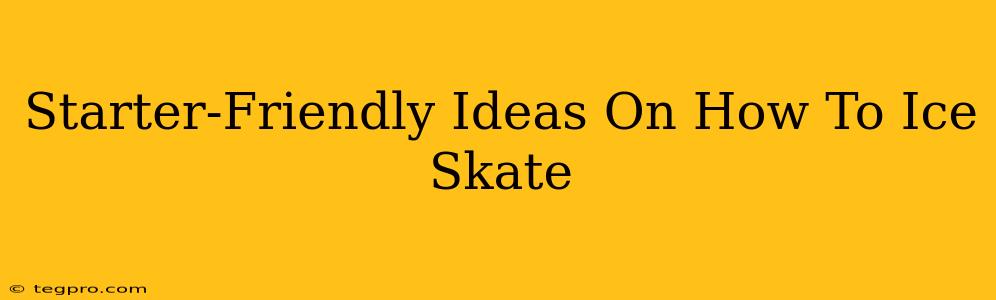 Starter-Friendly Ideas On How To Ice Skate