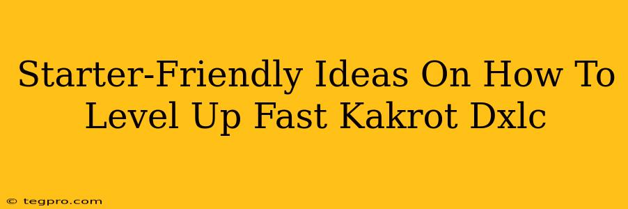 Starter-Friendly Ideas On How To Level Up Fast Kakrot Dxlc