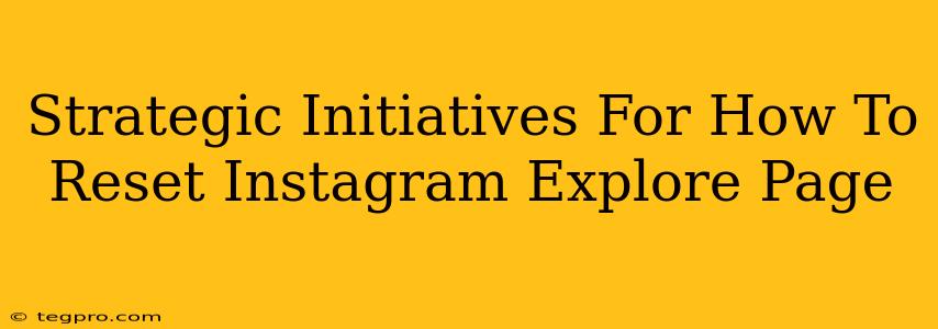 Strategic Initiatives For How To Reset Instagram Explore Page