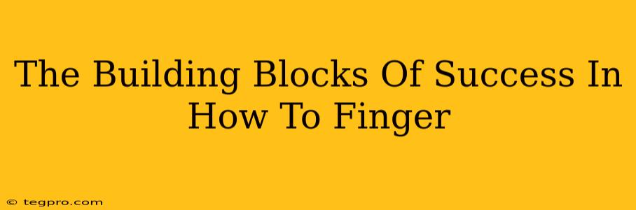 The Building Blocks Of Success In How To Finger