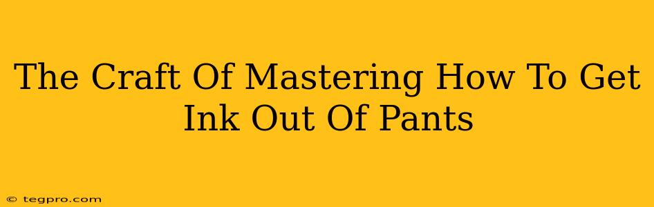 The Craft Of Mastering How To Get Ink Out Of Pants