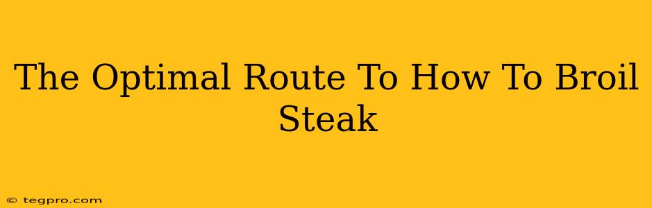 The Optimal Route To How To Broil Steak