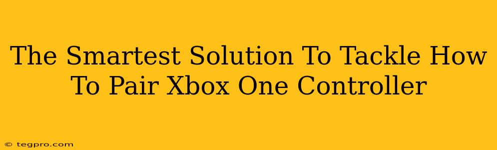 The Smartest Solution To Tackle How To Pair Xbox One Controller