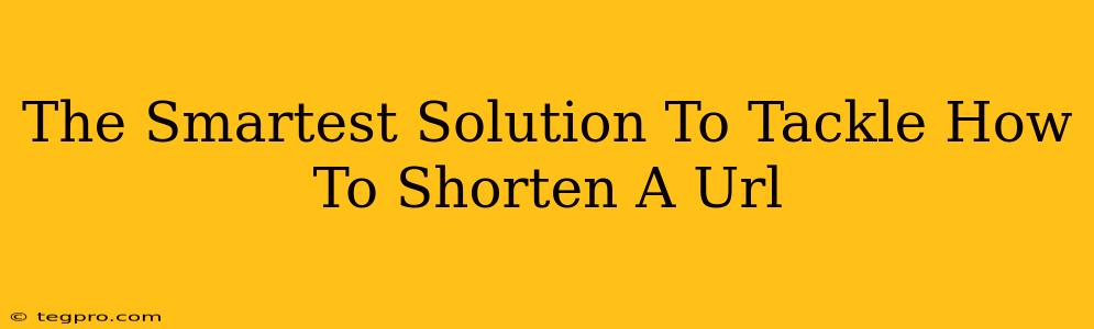 The Smartest Solution To Tackle How To Shorten A Url